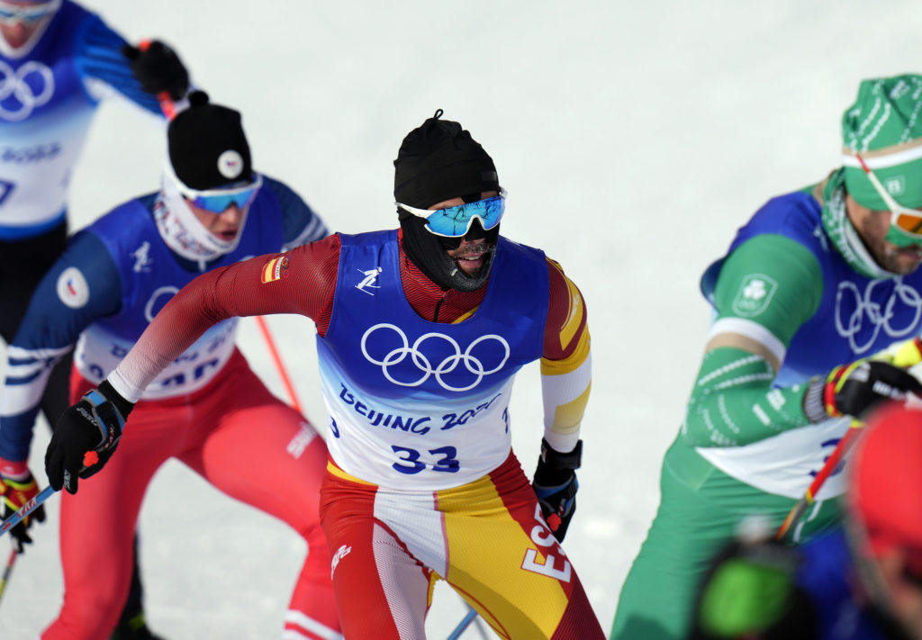 Imanol Rojo acaba en el puesto 21 la prueba reina del esquí de fondo en los Juegos de Beijing