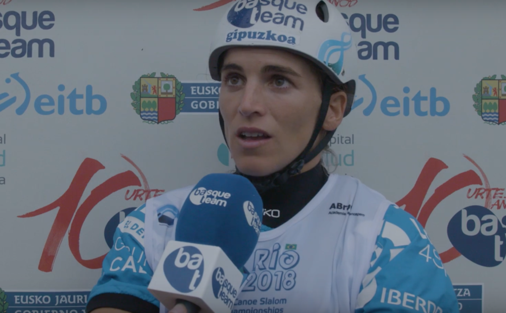 Entrevista a Maialen Chourraut tras quedar eliminada en las semifinales del Mundial de Río