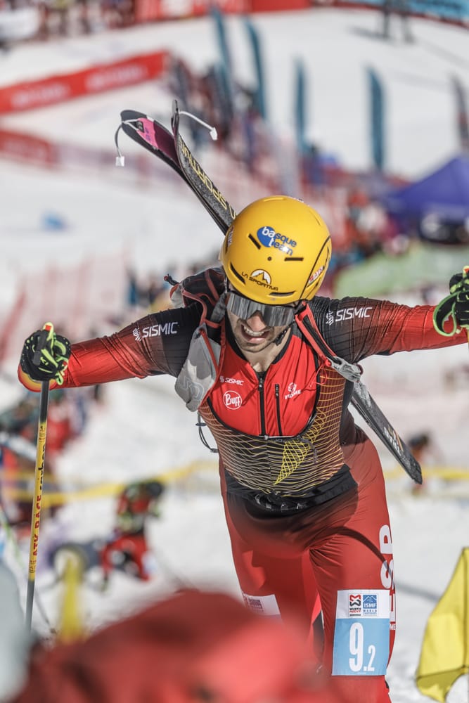 Excelente actuación del esquiador de Basque Team Iñigo Martínez de Albornoz en el campeonato del Mundo