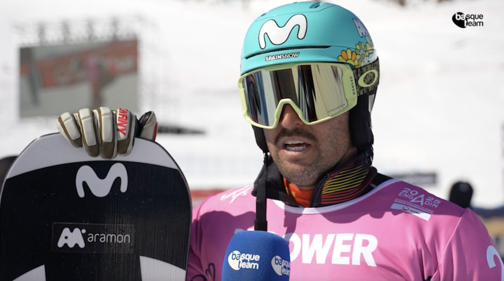 El snowboarder de Basque Team Lucas Eguibar se mete en la final del Mundial de St. Moritz tras la jornada clasificatoria