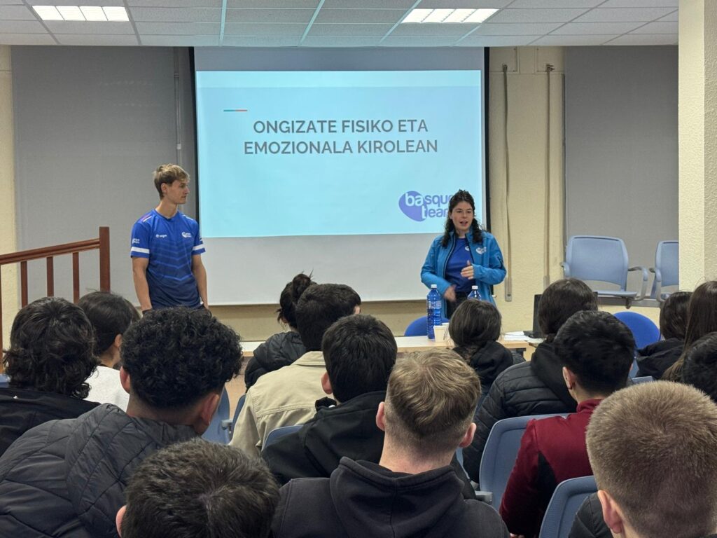 El proyecto 'Baloreetan BAT' sigue acercando los valores del deporte de alto nivel al sistema educativo