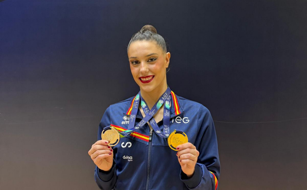 La gimnasta de Basque Team Salma Solaun obtiene un oro y una plata en la Copa del Mundo de Bakú