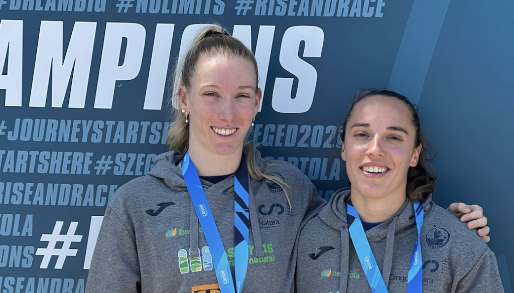La piragüista Nerea García obtiene el bronce en el K2-500 metros de la Copa del Mundo de Szeged