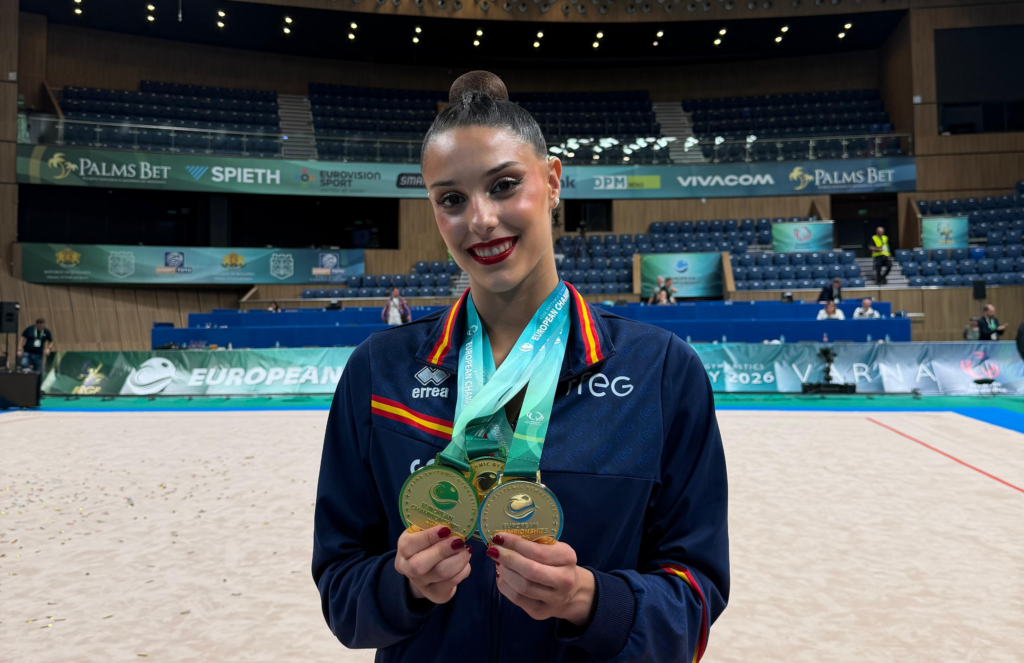Salma Solaun vuelve a colgarse tres oros en el Europeo