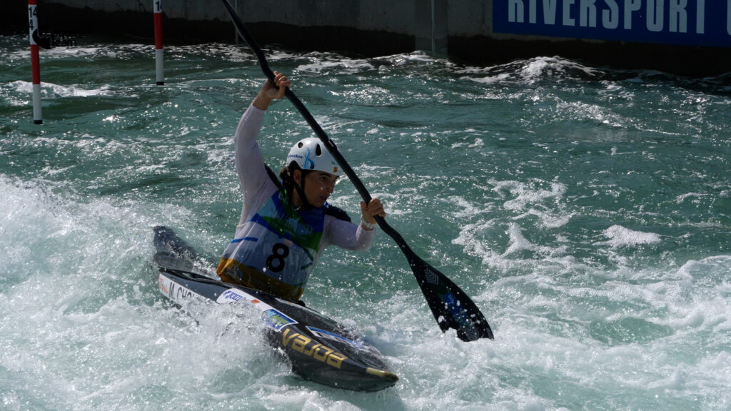 Los piragüistas de Basque Team Maialen Chourraut y Pau Echaniz pasan a la final de kayak en el Mundial de Oklahoma