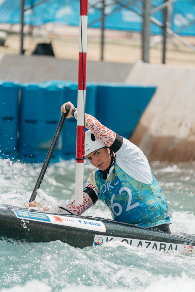 Miren Lazkano pasa a la final en el Mundial de aguas bravas de Oklahoma, mientras que Klara Olazabal queda fuera de la competición