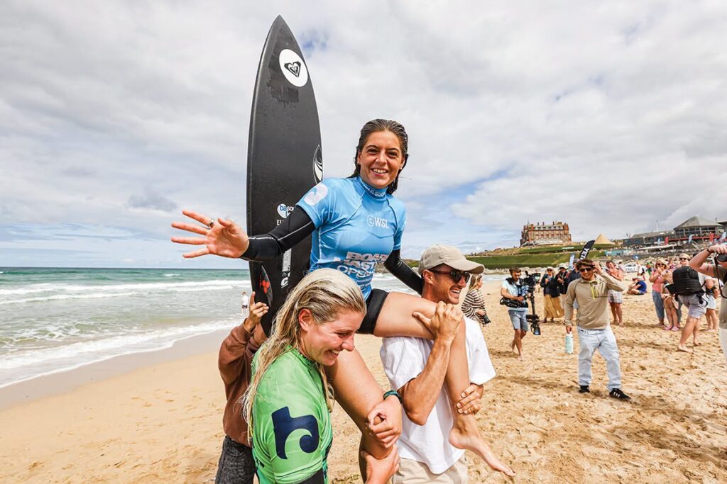 Basque Teameko Janire Gonzalez-Etxabarri surflariak irabazi du Qualifying Serieseko Boardmasters Yeti Pro txapelketa