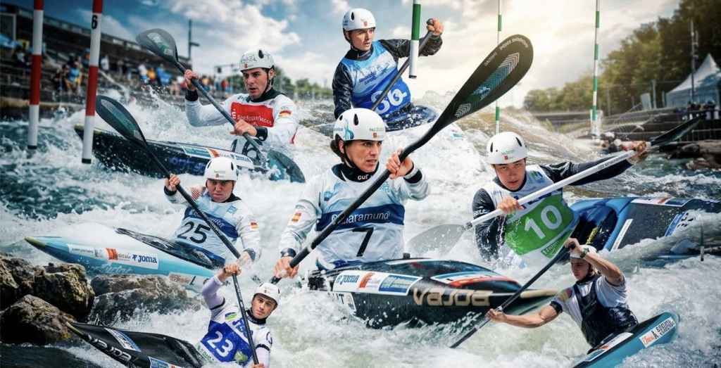 El piragüismo en aguas bravas sigue siendo uno de los puntales del deporte vasco de alto nivel