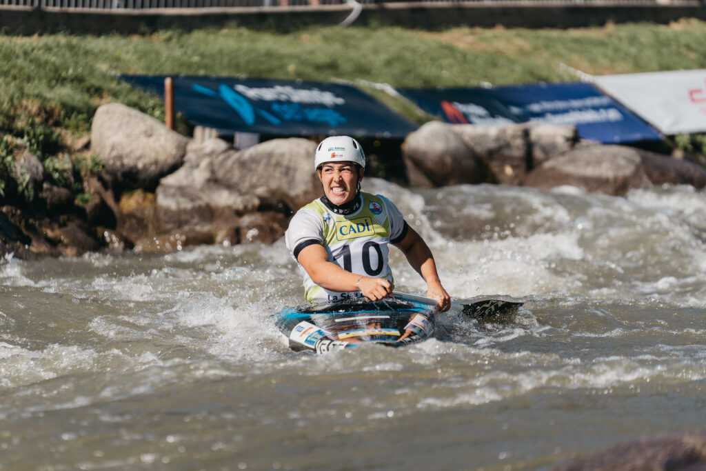 La piragüista de Basque Team Miren Lazkano se adjudica la plata en la Copa del Mundo de La Seu d'Urgell, la última de la temporada